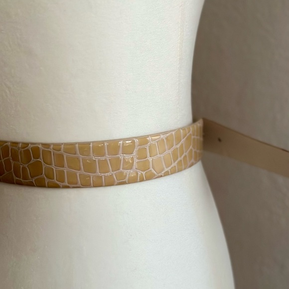 FRENCH GIRLS 🥖 Paloma Wool Faux Snakeskin Belt (S/M) - Picture 4 of 10